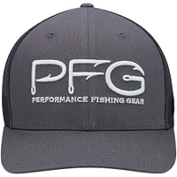 Men's Columbia Charcoal/ PFG Hooks Snapback Hat