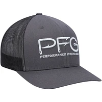 Men's Columbia Charcoal/ PFG Hooks Snapback Hat