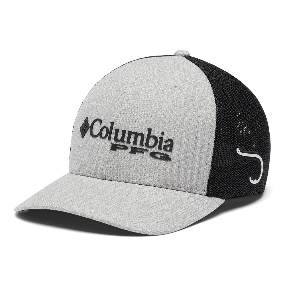 Men's Columbia Gray Fish Flex Hat
