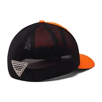 Men's Columbia Orange/Black Logo Mesh Flex Hat