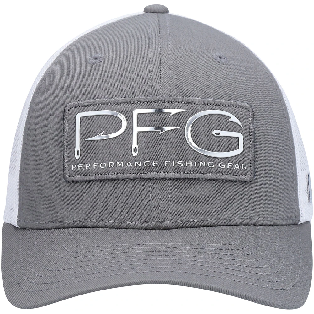 Women's Columbia Graphite PFG Trucker Snapback Hat