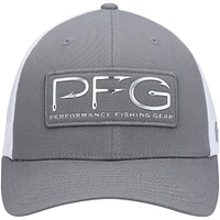 Women's Columbia Graphite PFG Trucker Snapback Hat