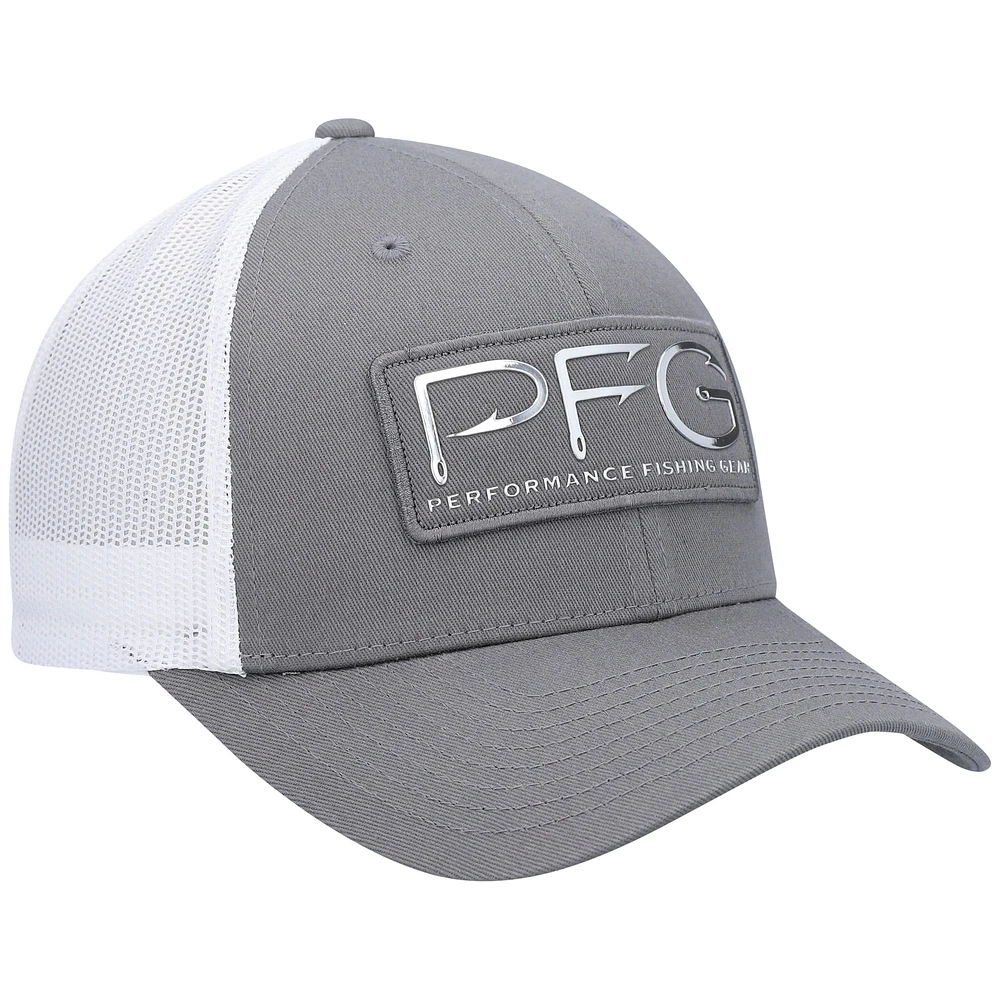 Women's Columbia Graphite PFG Trucker Snapback Hat
