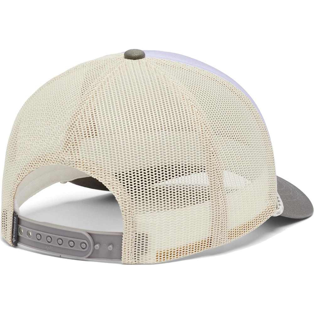 Women's Columbia Purple Mesh Trucker Snapback Hat