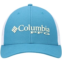 Women's Columbia Teal PFG Trucker Snapback Hat