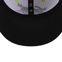 Men's New Era White Columbia Fireflies Authentic Collection Alternate Logo 59FIFTY Fitted Hat