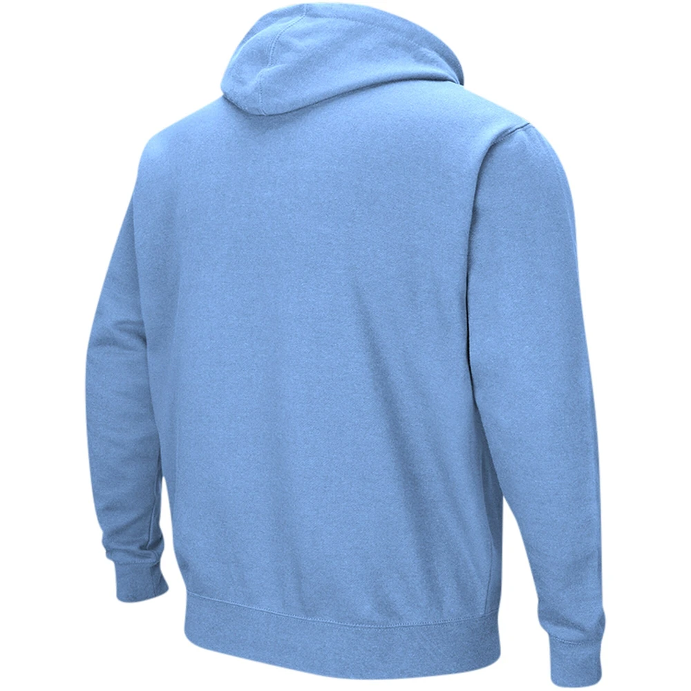 Men's Colosseum Light Blue Columbia University Sunrise Pullover Hoodie