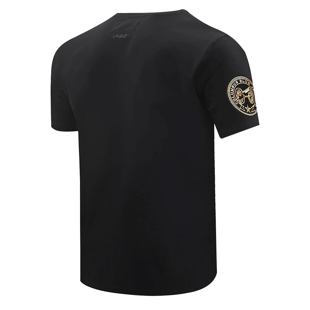 Men's Pro Standard Black Columbus Blue Jackets Wordmark T-Shirt