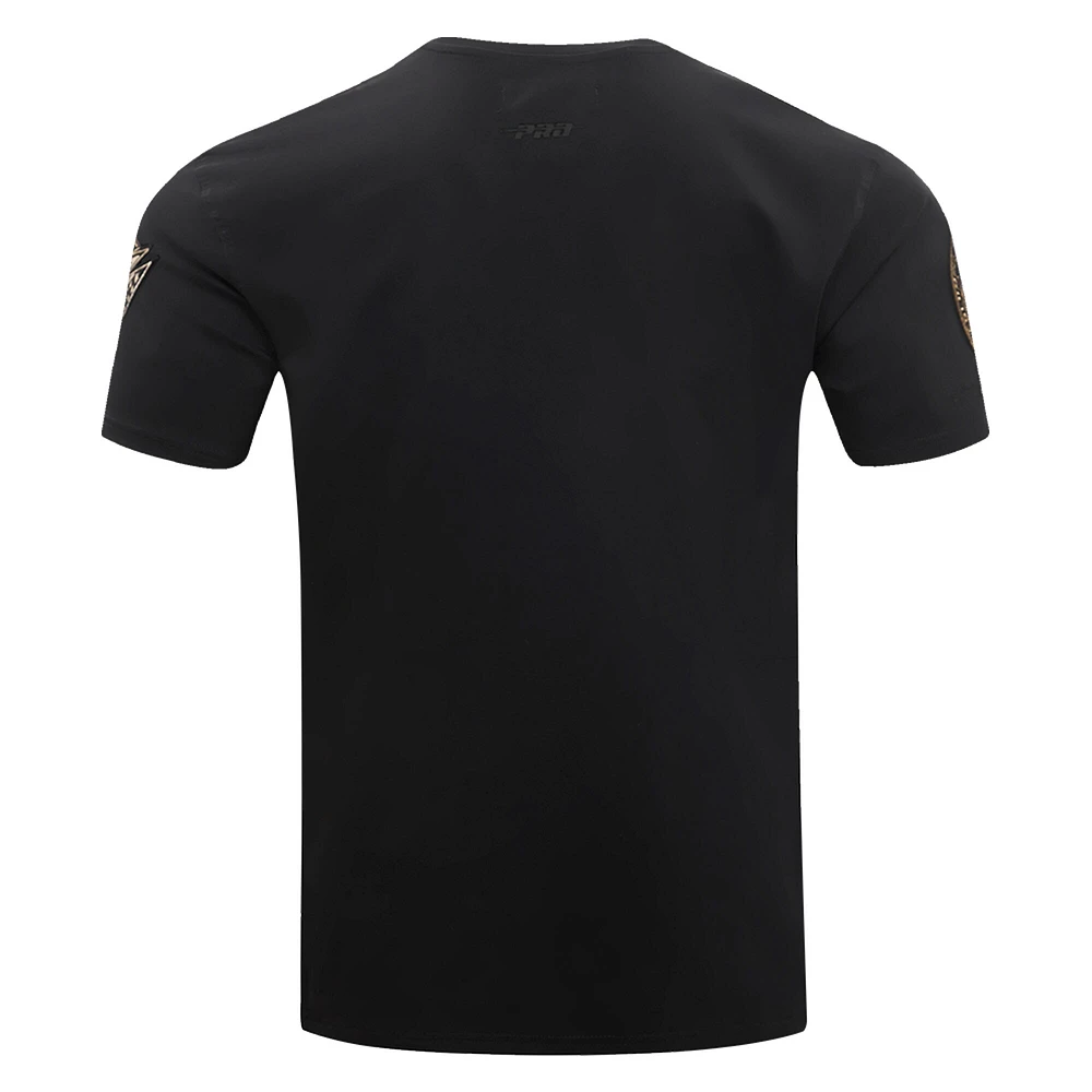 Men's Pro Standard Black Columbus Blue Jackets Wordmark T-Shirt