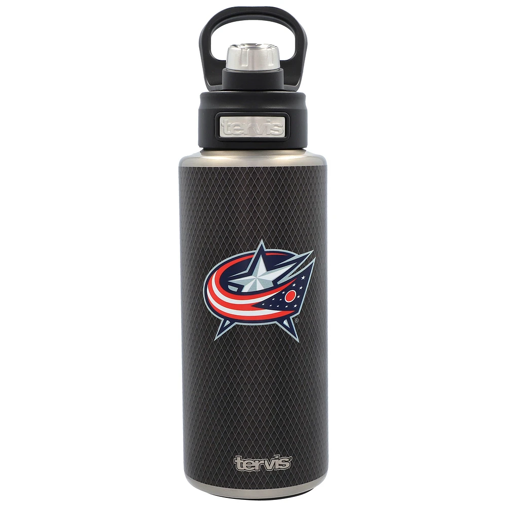 Tervis Columbus Blue Jackets 32oz. Bouteille d'eau à large goulot en acier inoxydable Puck