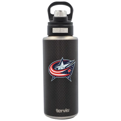 Tervis Columbus Blue Jackets 32oz. Bouteille d'eau à large goulot en acier inoxydable Puck