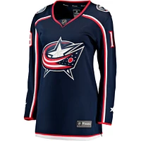 Women's Fanatics Adam Fantilli Navy Columbus Blue Jackets Home Premier Breakaway Player Jersey