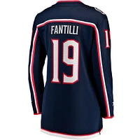 Women's Fanatics Adam Fantilli Navy Columbus Blue Jackets Home Premier Breakaway Player Jersey