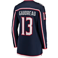 Women's Fanatics Johnny Gaudreau Navy Columbus Blue Jackets Breakaway Player Jersey