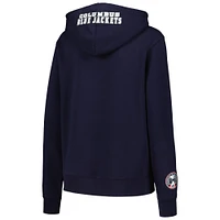Pull à capuche en chenille classique Pro Standard Navy Columbus Blue Jackets pour femmes