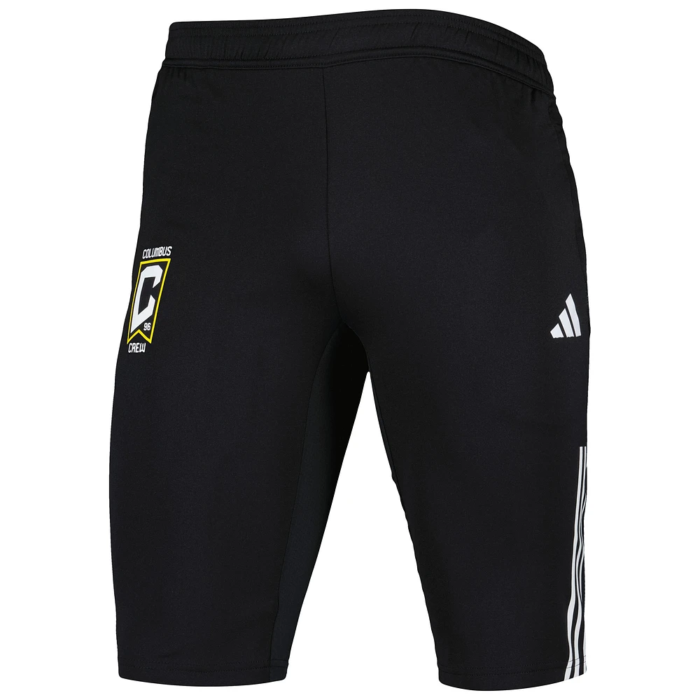 Men's adidas Black Columbus Crew 2023 On-Field Training AEROREADY Half Pants