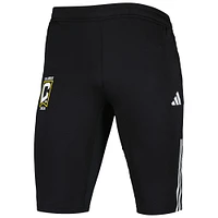 Men's adidas Black Columbus Crew 2023 On-Field Training AEROREADY Half Pants