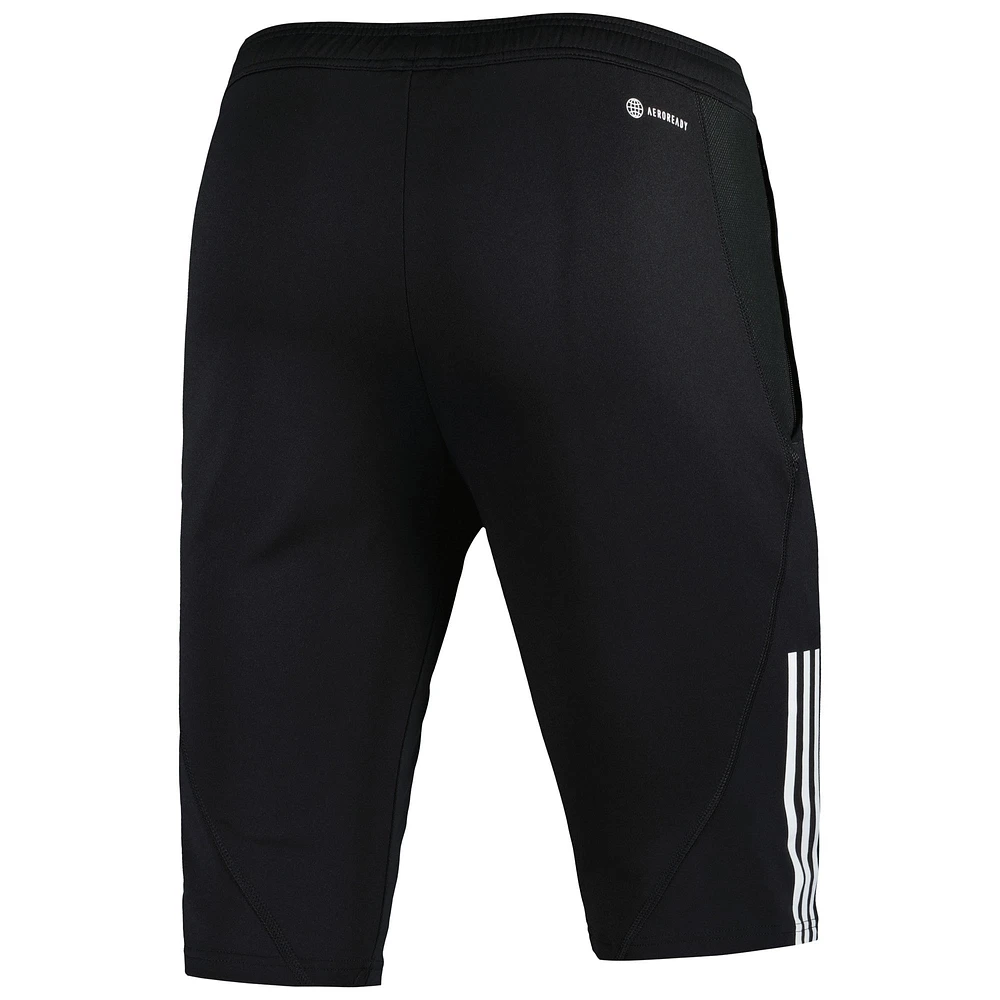 Men's adidas Black Columbus Crew 2023 On-Field Training AEROREADY Half Pants