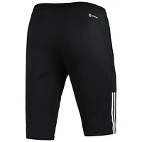 Men's adidas Black Columbus Crew 2023 On-Field Training AEROREADY Half Pants