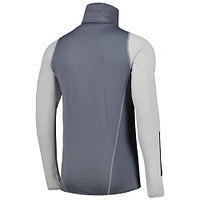 Men's adidas Gray Columbus Crew Warm Raglan COLD.RDY Top