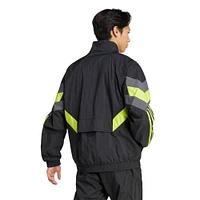 Men's adidas Originals  Black Columbus Crew Culturewear Collection Full-Zip Track Jacket