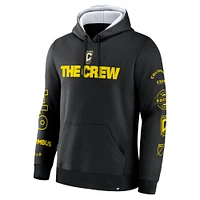 Men's Fanatics  Black Columbus Crew Penalty Kick Legacy Pullover Hoodie