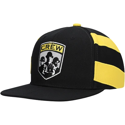 Casquette Mitchell & Ness pour homme noire Columbus Crew Jersey Hook Snapback