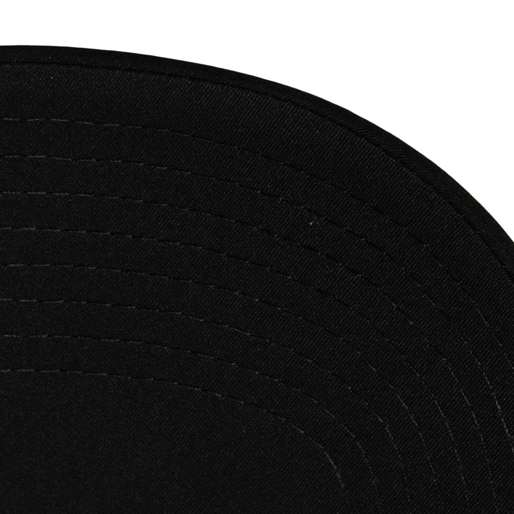 Men's Mitchell & Ness Black Columbus Crew Perfect Strapback Adjustable Hat