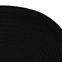 Men's Mitchell & Ness Black Columbus Crew Perfect Strapback Adjustable Hat
