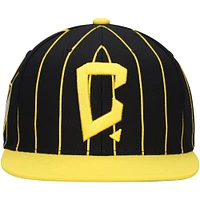 Casquette Mitchell & Ness noire Columbus Crew Team Pin pour homme