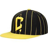 Casquette Mitchell & Ness noire Columbus Crew Team Pin pour homme