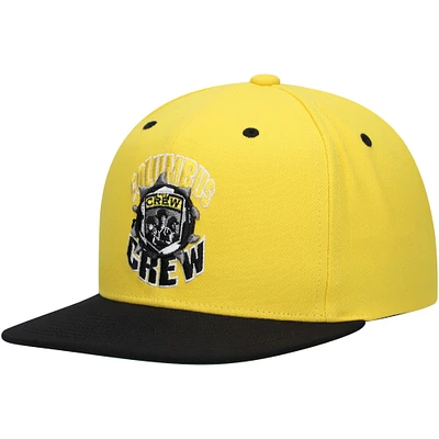 Casquette Mitchell & Ness Gold Columbus Crew Breakthrough Snapback pour homme