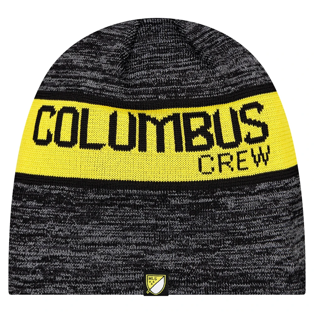 Men's New Era Black Columbus Crew 2025 Kickoff Beanie