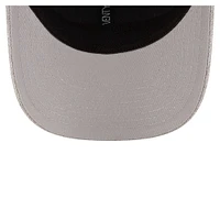 Men's New Era Heather Gray Columbus Crew 9SEVENTY COOLERA Stretch-Snap Adjustable Hat