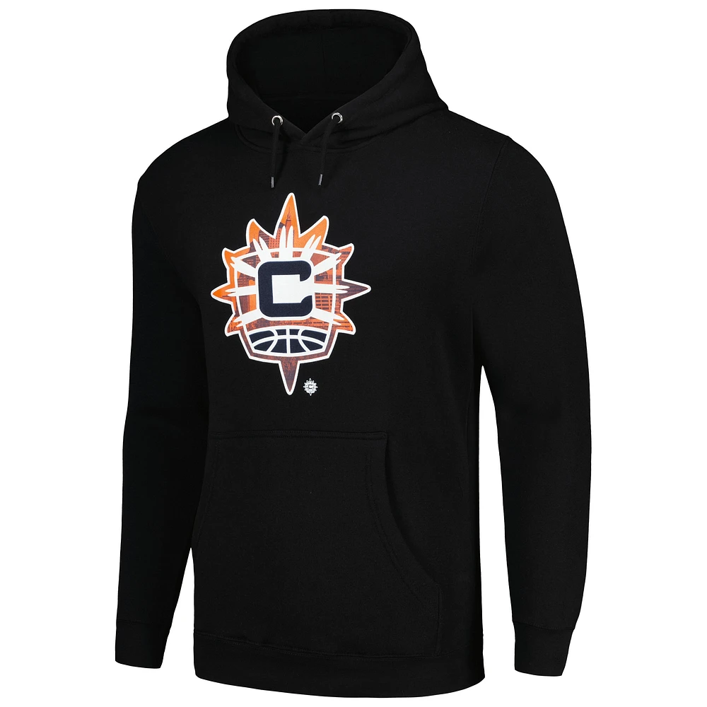 Unisex Stadium Essentials  Black Connecticut Sun City View Pullover Hoodie