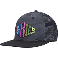 Men's Cookies  Black/Camo Across the Board Snapback Hat