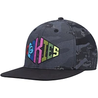 Men's Cookies  Black/Camo Across the Board Snapback Hat