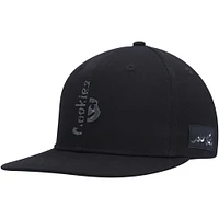 Men's Cookies  Black Searchlight Snapback Hat 