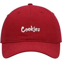 Men's Cookies Burgundy Original Dad Adjustable Hat