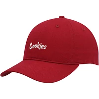 Men's Cookies Burgundy Original Dad Adjustable Hat