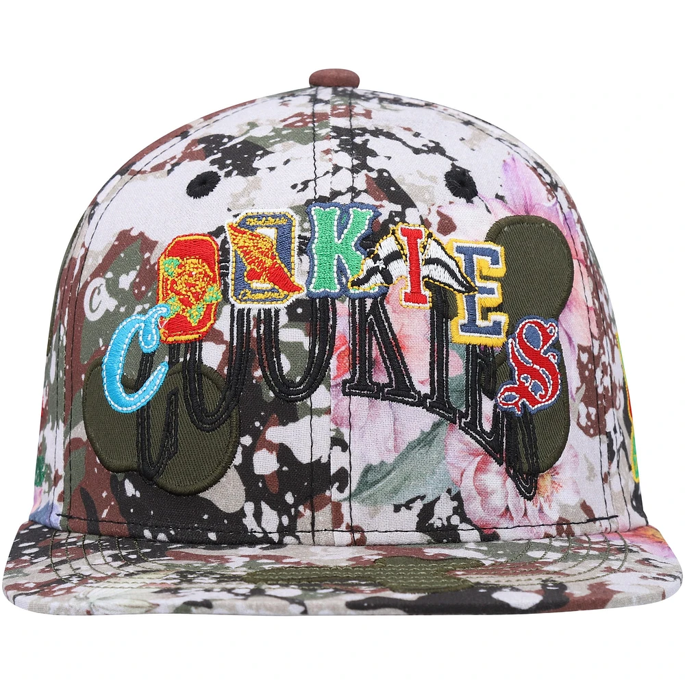 Men's Cookies Clothing Camo All Over Snapback Hat