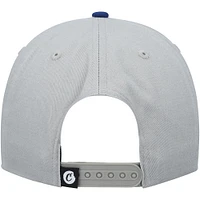 Men's Cookies Clothing Gray/Navy Breakaway Snapback Hat