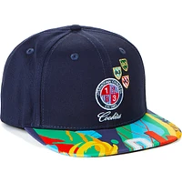 Men's Cookies Clothing Navy Corsica Snapback Hat