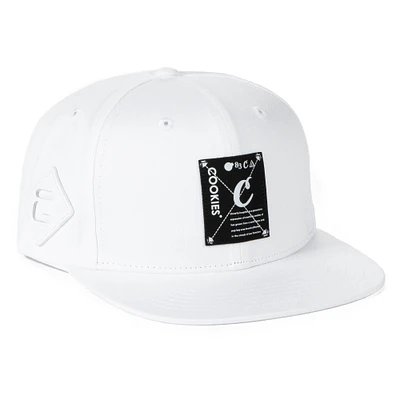 Men's Cookies Clothing White Key Largo Snapback Hat