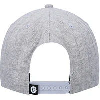 Men's Cookies Heather Gray/Coral Fresh Air Snapback Hat