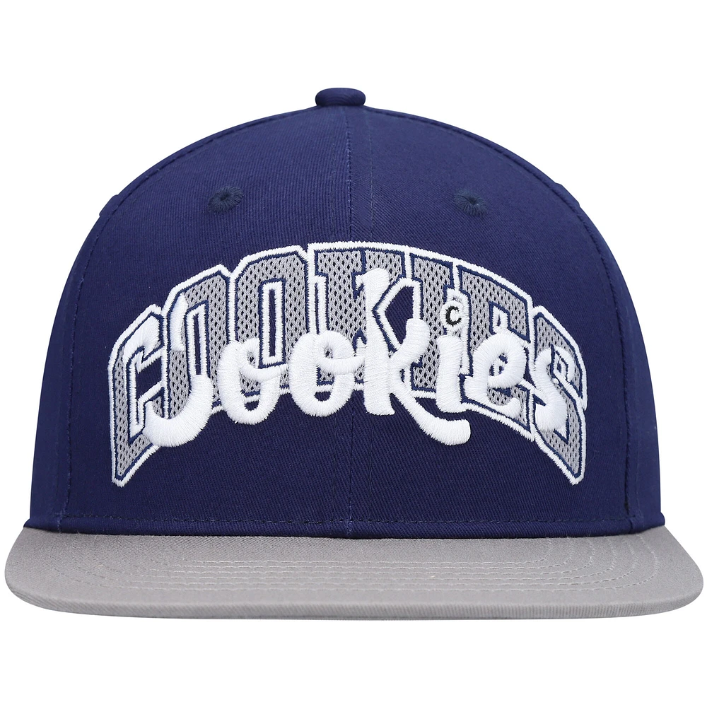 Men's Cookies Navy/Gray Loud Pack Snapback Hat