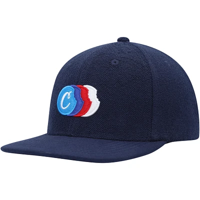 Casquette Snapback Cookies Navy dos à dos French Terry pour hommes