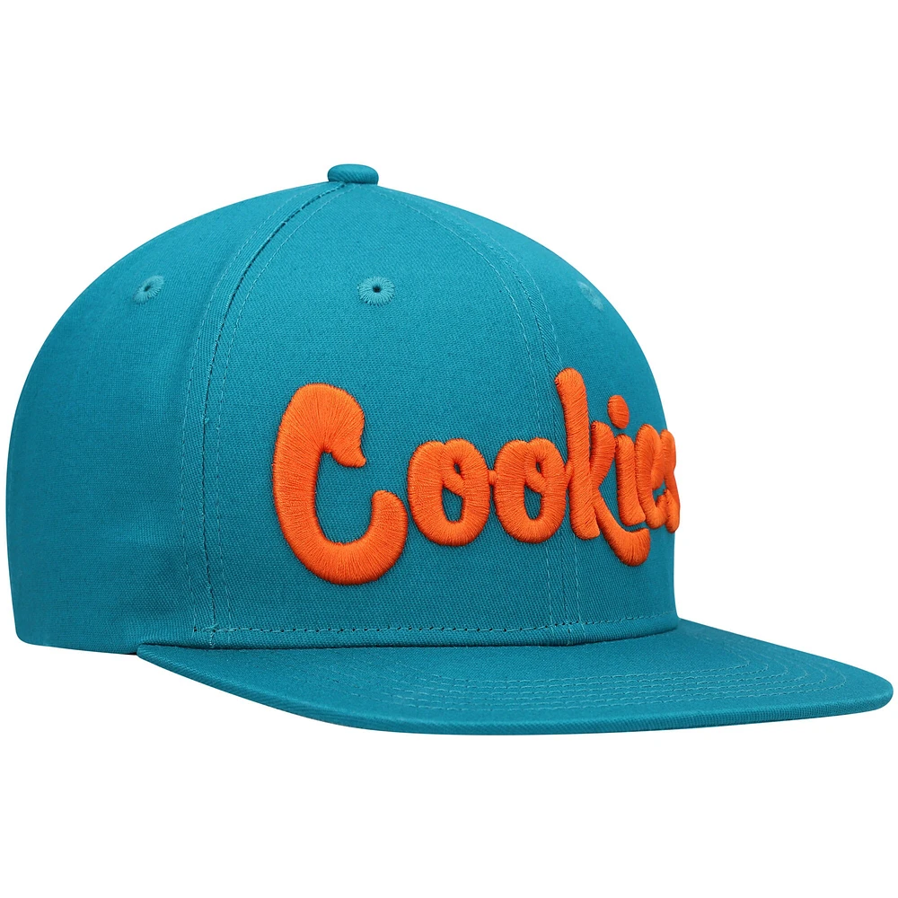 Men's Cookies Teal Original Mint Snapback Hat