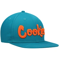 Men's Cookies Teal Original Mint Snapback Hat