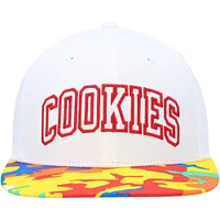 Men's Cookies White/Yellow Fresh Air Snapback Hat